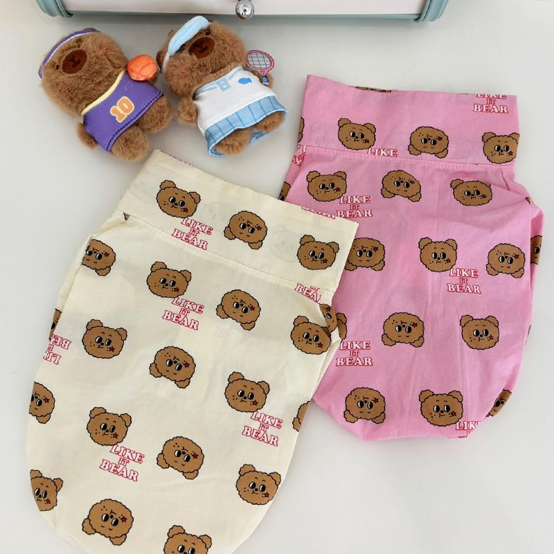 Teddy Print Zip-Up Jacket, S-2XL, Dog Jacket, Small Dog Outer, Small Dog Clothes, Gift for Dogs, NKPUP - NKpup