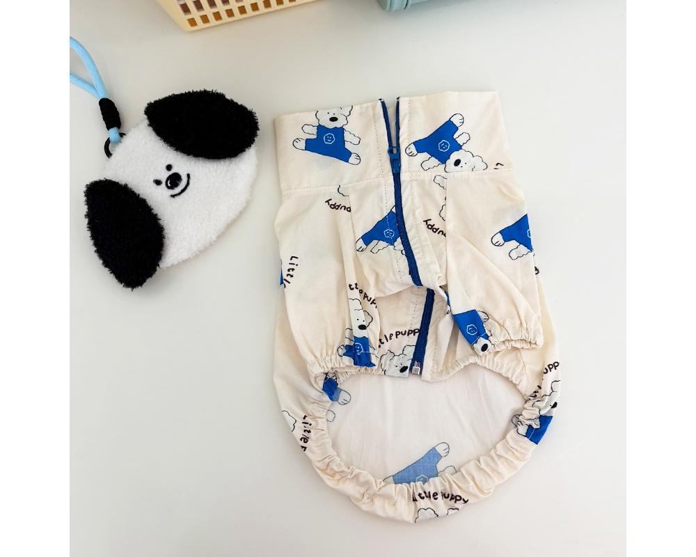 Teddy Zip-Up Jacket, S-2XL, Dog Jacket, Small Dog Outer, Small Dog Clothes, Gift for Dogs, NKPUP - NKpup