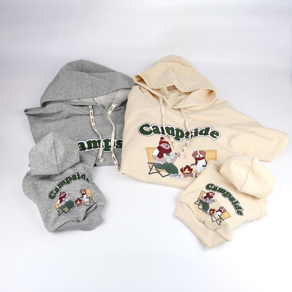 Campside Hoodie, S-2XL, Small Dog Clothes, Dog Sweatshirts, Dog Sweater, Dog Apparel, Pet Clothing, NKPUP - NKpup