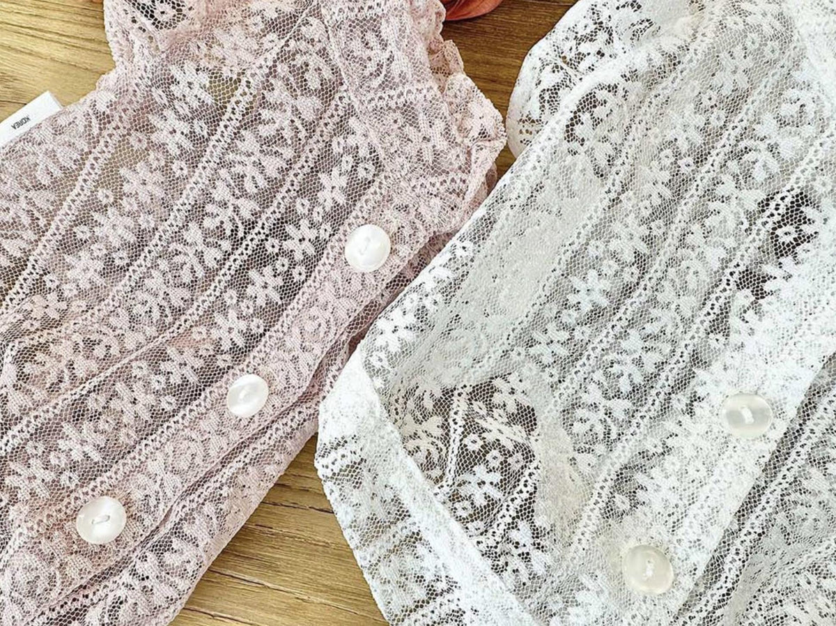 Romantic Snow Lace Blouse, XS-XL, Small Dog Clothes, Dog Summer Top, Dog-Tee, Dog Luxury Top, Dog Wedding, NKPUP - NKpup