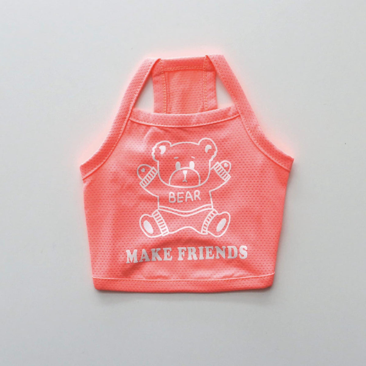 Luminous Bear Tank, S-XL, Small Dog shirt, Small Dog Clothes, Dog Summer Top, Dog Apparel, Gift for Dogs, NKPUP - NKpup