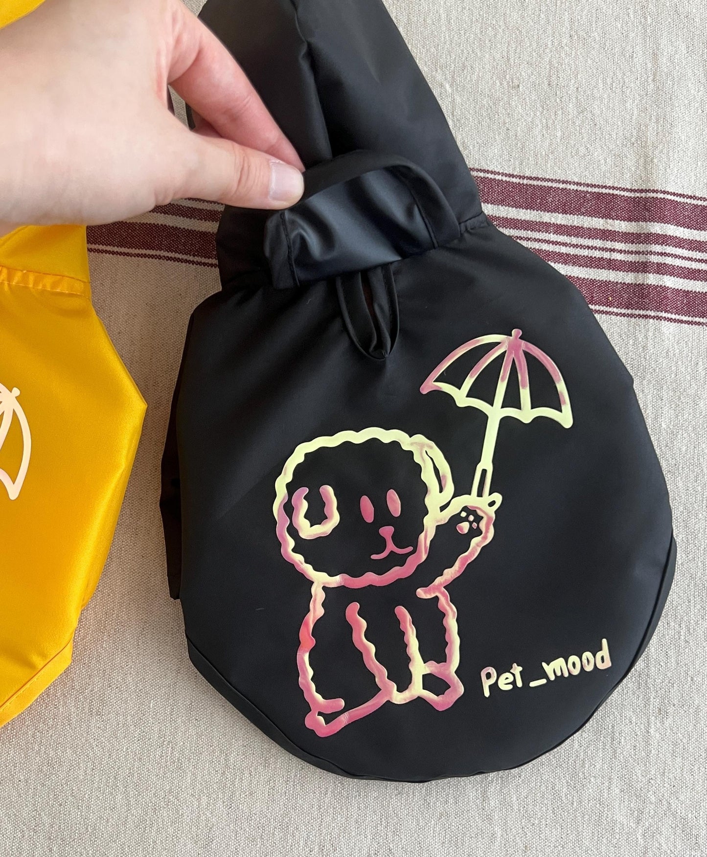 Glow Print Raincoat for Dog, S-2XL, Waterproof, Poncho for Dog, Outdoor Raincoat for Dog, Pet Clothing, Dog Jacket, Dog Apparel - NKpup