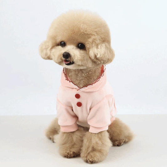 Soft Velvet Pocket Hoodie, S-2XL, Small Dog Clothes, Dog Sweatshirts, Dog Sweater, Dog Apparel, Pet Clothing, NKPUP - NKpup