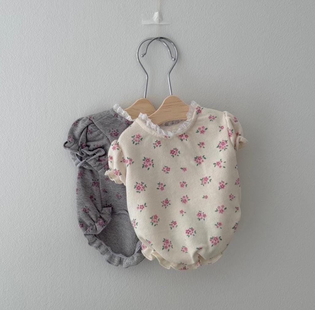 Floral Puff Sleeve Top, S-2XL, Small Dog Clothes, Ultra Lightweight & Airy Dog Top, Dog Summer Outfit, NKPUP - NKpup