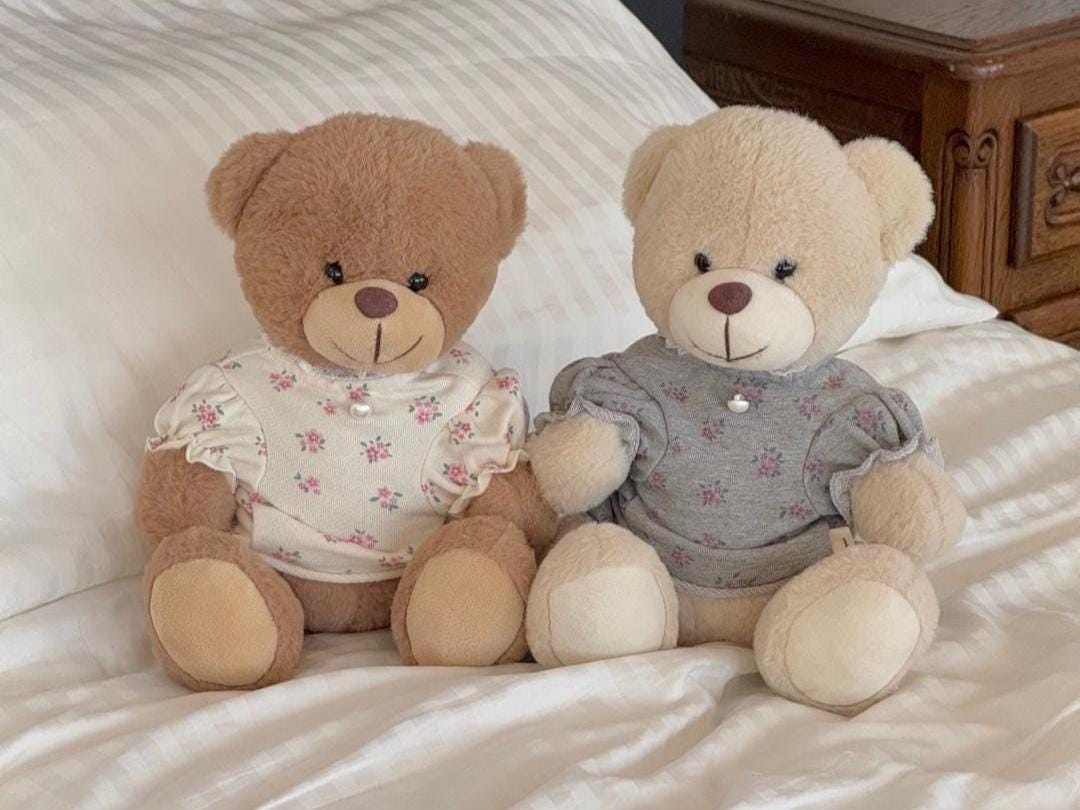 Floral Puff Sleeve Top, S-2XL, Small Dog Clothes, Ultra Lightweight & Airy Dog Top, Dog Summer Outfit, NKPUP - NKpup