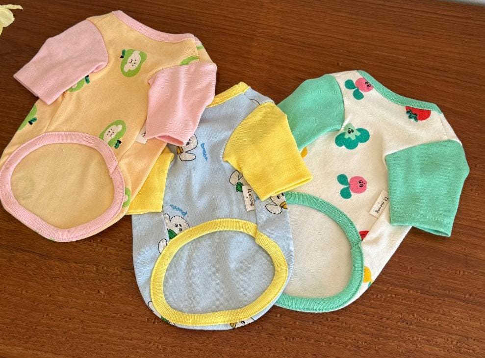 Fresh & Fruity Shirt, S-2XL, Small Dog Clothes, Ultra Lightweight Dog Top, Dog Top, NKPUP - NKpup