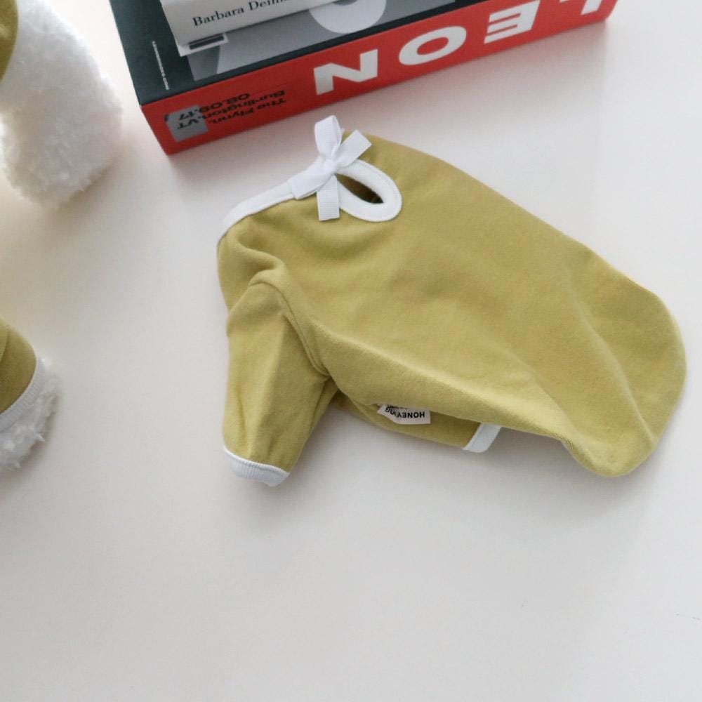 Ribbon Accent Shirt, S-XL, Small Dog Clothes, Dog Cute Top, Dog Comfy Top, Dog Knit, Gift for Furry Friends, NKPUP - NKpup