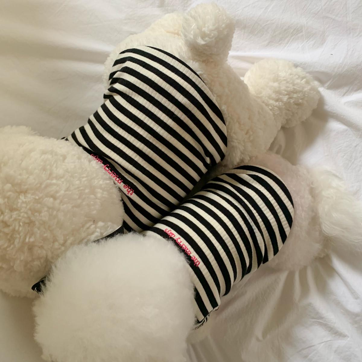 Merry Days Ribbed Tee, S-XL, Small Dog Clothes, Dog Cute Top, Dog Comfy Top, Dog Knit, Gift for Furry Friends, NKPUP - NKpup