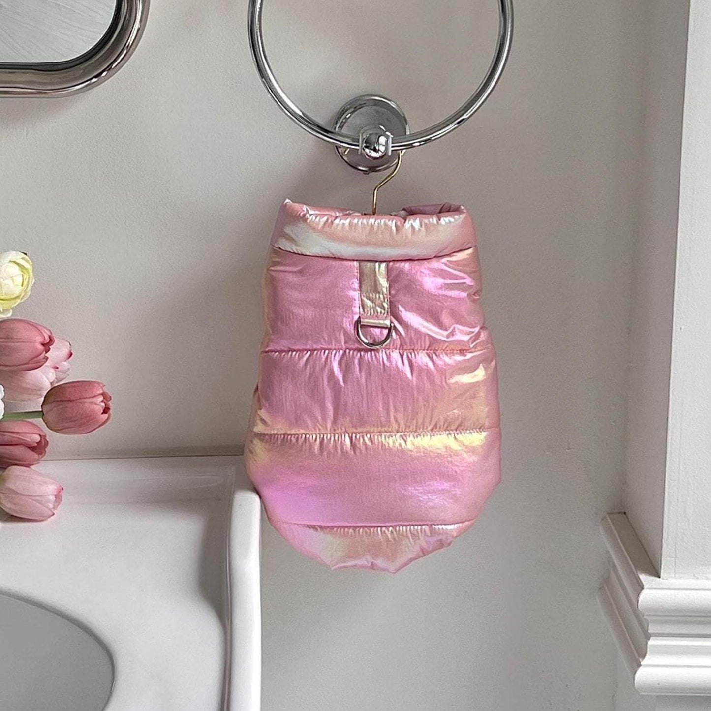 Aurora Puffer Jacket, S-XL, Small Dog Clothes, Dog Winter Vest, Dog Cozy Outfit, Dog Jacket, Gift for Furry Friends, NKPUP - NKpup