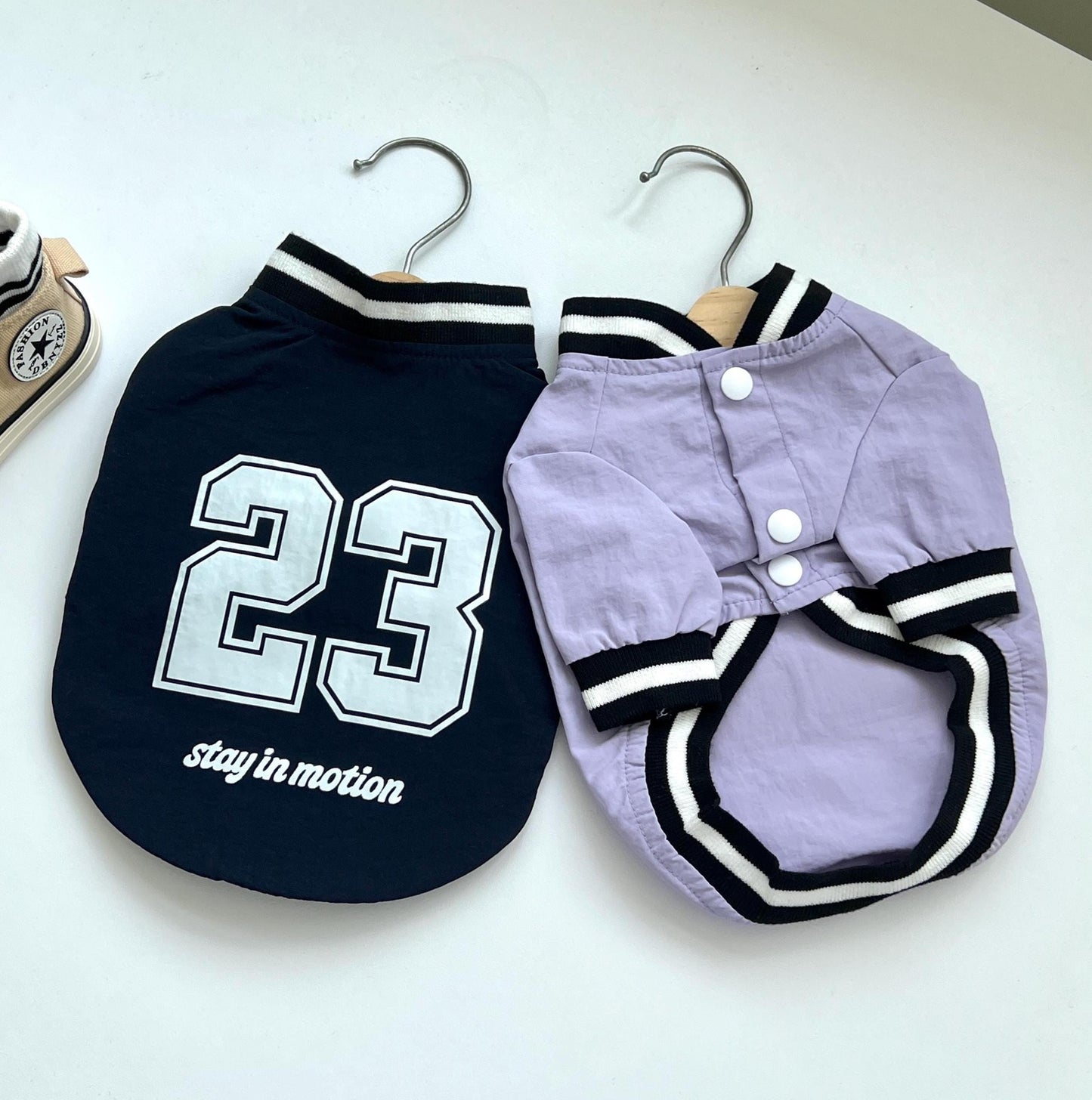 23 Sporty Zip-Up Jacket, S-XL, Small Dog Clothes, Dog Cute Top, Dog Comfy Top, Dog Knit, Gift for Furry Friends, NKPUP - NKpup