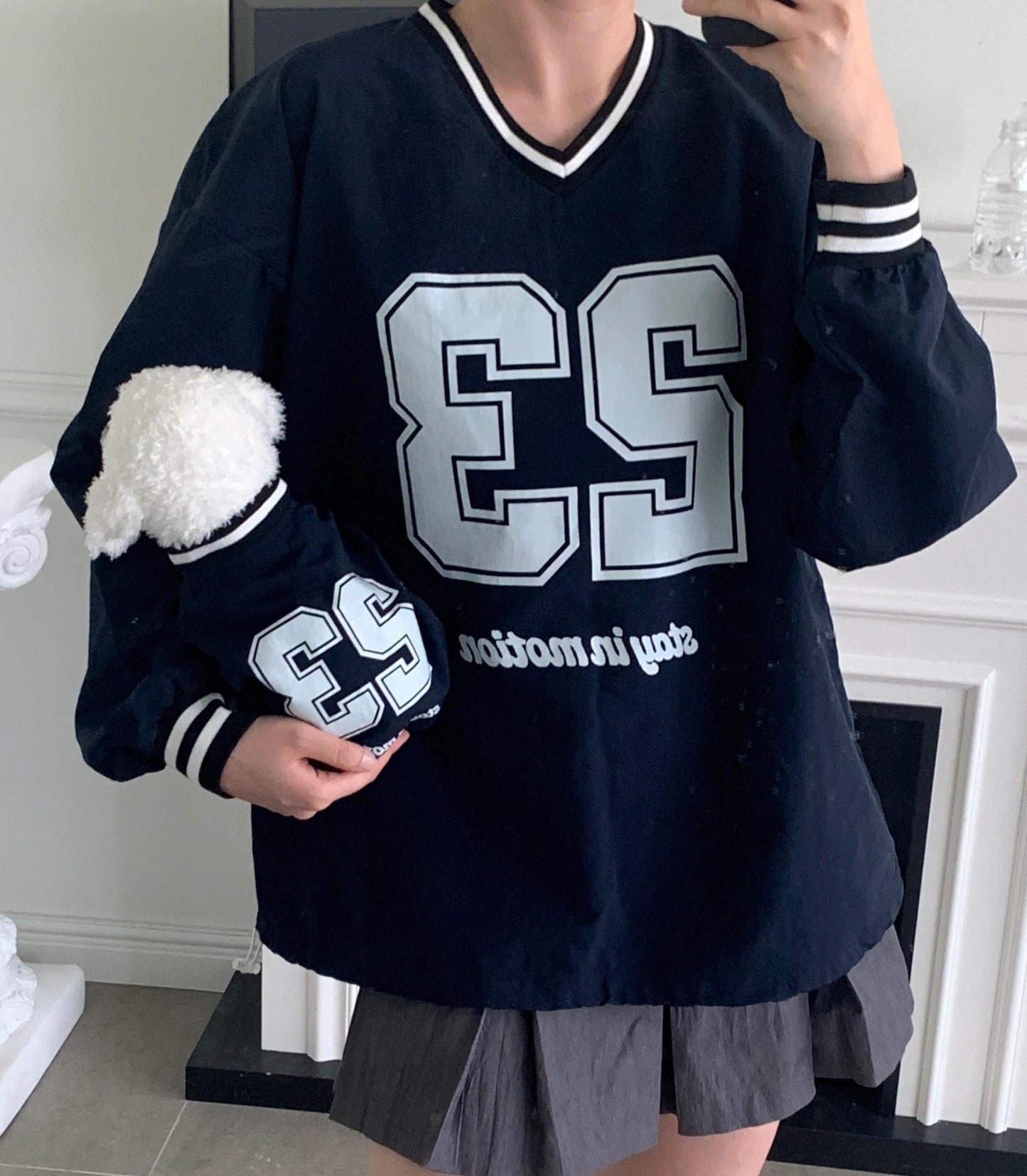 23 Sporty Zip-Up Jacket, S-XL, Small Dog Clothes, Dog Cute Top, Dog Comfy Top, Dog Knit, Gift for Furry Friends, NKPUP - NKpup