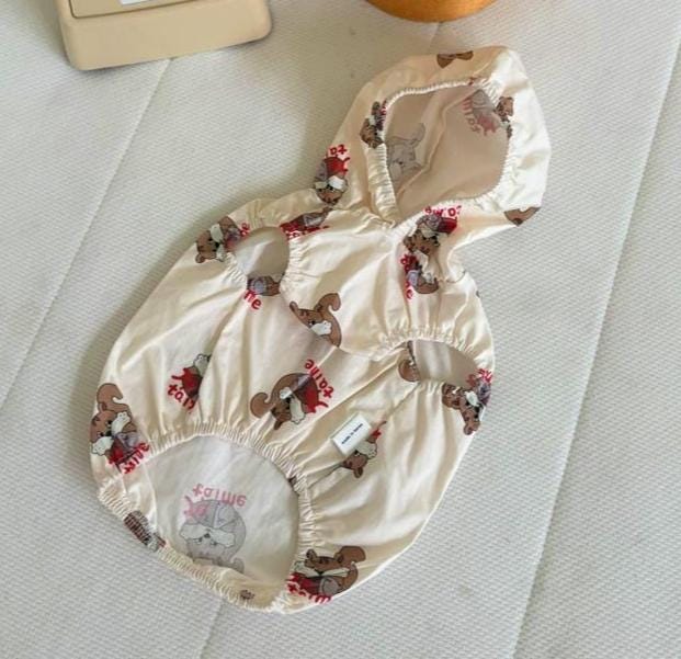 Squirrel Hoodie Vest, S-XL, Small Dog Clothes, Dog Cute Outer, Dog Comfy Jacket, Gift for Furry Friends, NKPUP - NKpup