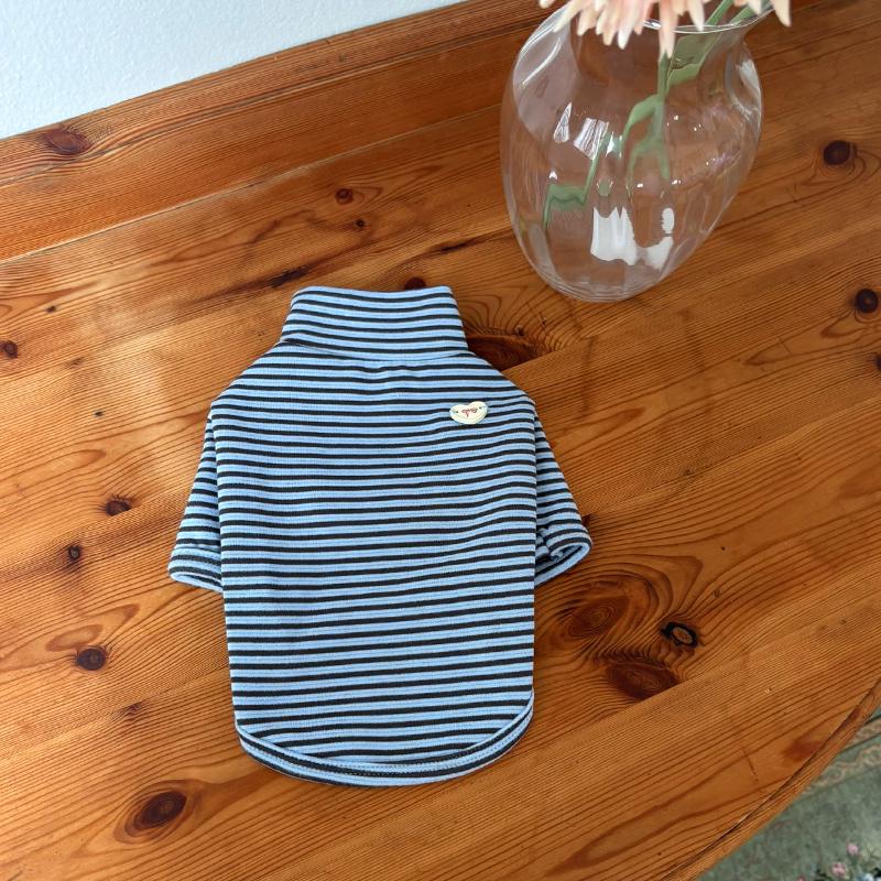 Cozy Stripe Tee, S-2XL, Small Dog Clothes, Ultra Lightweight Dog Top, Dog Top, Dog Knit, NKPUP - NKpup