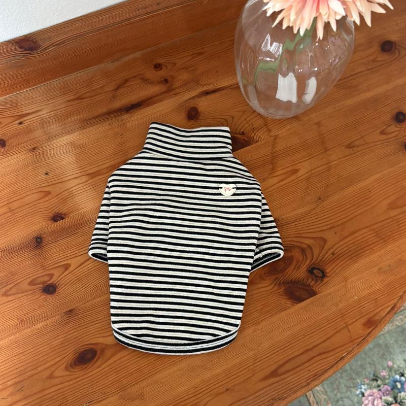 Cozy Stripe Tee, S-2XL, Small Dog Clothes, Ultra Lightweight Dog Top, Dog Top, Dog Knit, NKPUP - NKpup