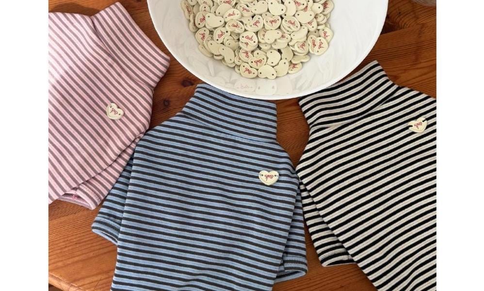 Cozy Stripe Tee, S-2XL, Small Dog Clothes, Ultra Lightweight Dog Top, Dog Top, Dog Knit, NKPUP - NKpup