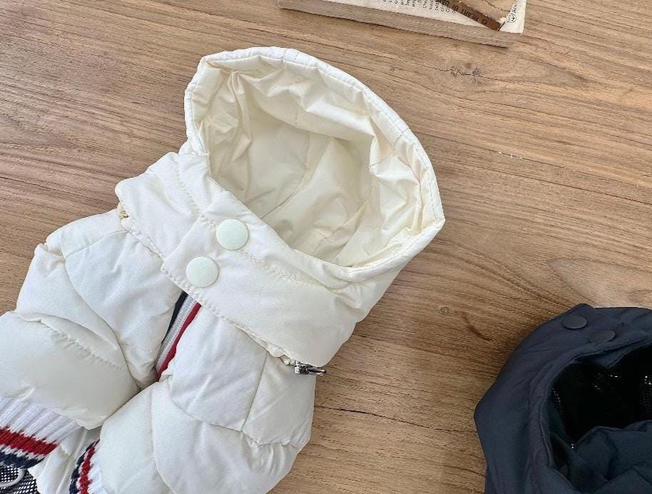 Detachable Hood Puffer Jacket, S-2XL, Dog Clothes, Dog-Sweater, Dog Outer, Dog Jacket, Dog Fashion, Dog Apparel - NKpup