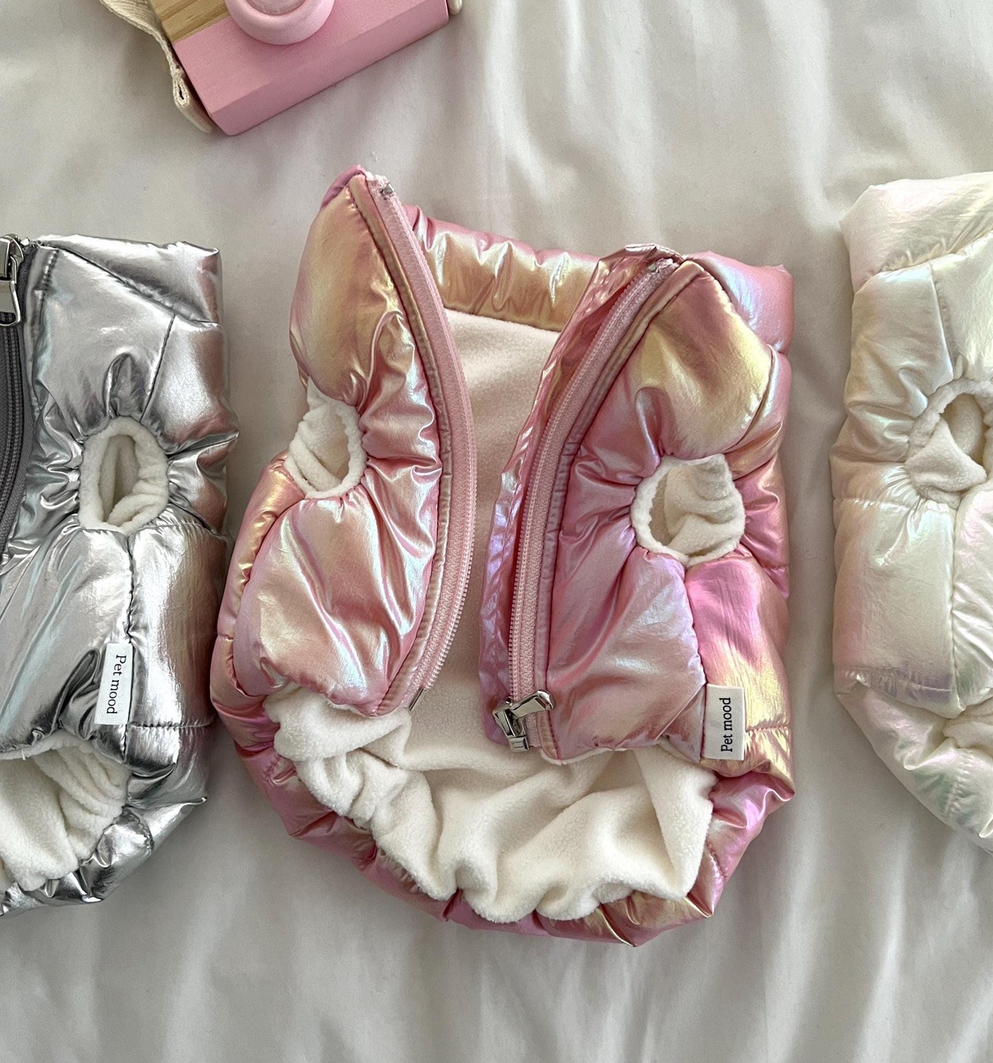 Aurora Puffer Jacket, S-XL, Small Dog Clothes, Dog Winter Vest, Dog Cozy Outfit, Dog Jacket, Gift for Furry Friends, NKPUP - NKpup