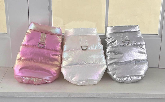 Aurora Puffer Jacket, S-XL, Small Dog Clothes, Dog Winter Vest, Dog Cozy Outfit, Dog Jacket, Gift for Furry Friends, NKPUP - NKpup