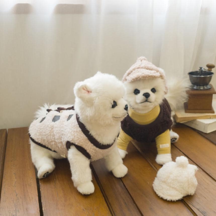 Duffle Fleece Vest, S-2XL, Small Dog Clothes, Dog Winter Vest, Dog Cozy Outfit, Dog Jacket, Gift for Furry Friends, NKPUP - NKpup