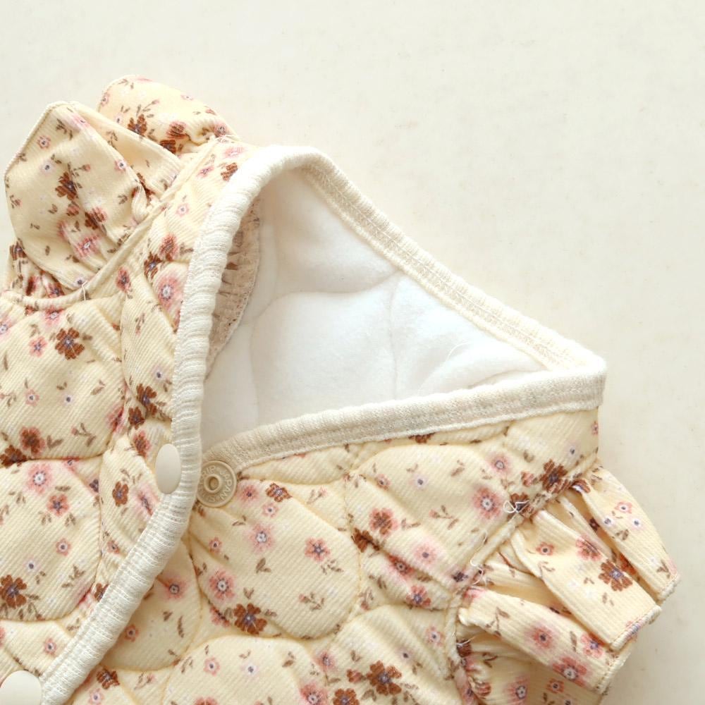 Floral Quilted Puff Vest, S-2XL, Small Dog Clothes, Dog Vest, Dog Outer, Small Dog Fashion, NKPUP - NKpup