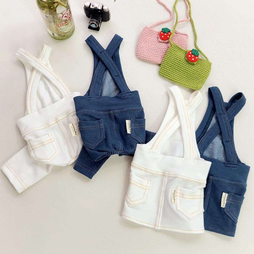 Denim Jogger Pants, S-2XL, Dog Jumpsuit, Pet Clothing, Dog Skirt, Dog Winter Top, Dog Fashion, Dog Apparel, Pet Clothing - NKpup