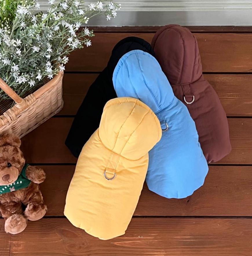 Cozy Puffer Hood Jacket, S-XL, Winter Jacket, Pet Clothing, Dog Jacket, Dog Fashion, Dog Apparel, Pet Clothing - NKpup