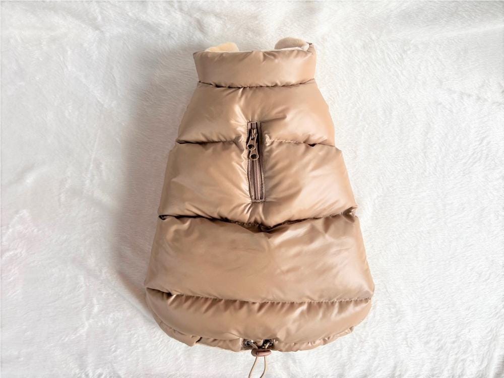 Cozy Zip-up Puffer Jacket, S-3XL, Winter Jacket, Small Dog Clothes, Dog Jacket, Dog Fashion, Dog Apparel, Pet Clothing - NKpup