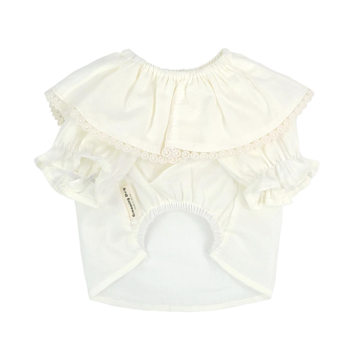 Elegance Ruffle Dog Blouse