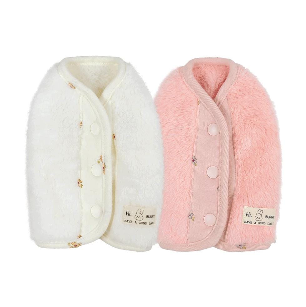 Teddy Snap Cardigan, S-2XL, Small Dog Clothes, Dog Vest, Winter Outfit, Gift for Furry Friend, NKpup - NKpup