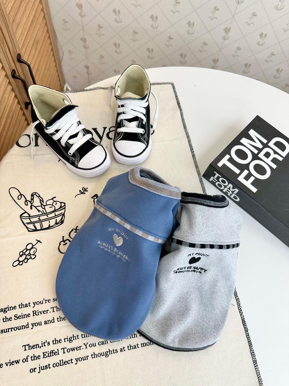 My Buddy Fleece T-Shirt, S-2XL, Small Dog Clothes, Ultra Lightweight Dog Top, Dog Knit, NKPUP - NKpup