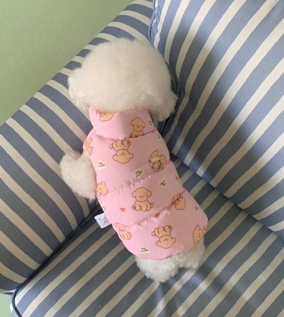 Puppy Puffer Reversible Jacket, S-2XL, Winter Jacket, Small Dog Clothes, Dog Jacket, Dog Winter Outfit - NKpup