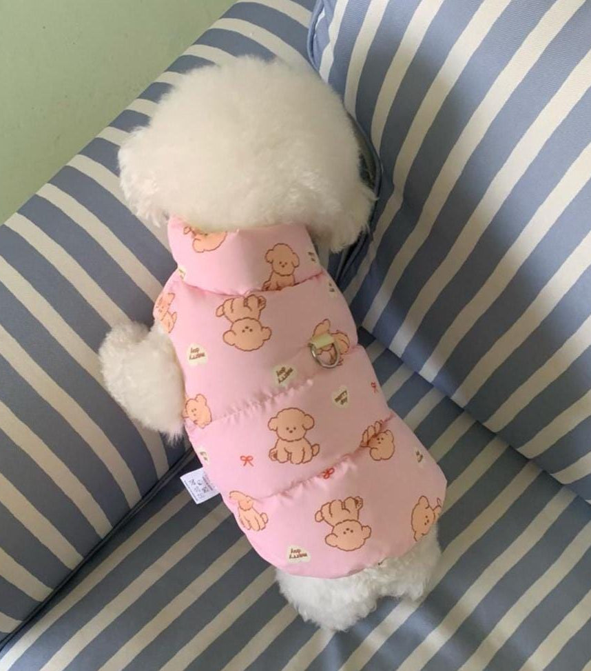 Puppy Puffer Reversible Jacket, S-2XL, Winter Jacket, Small Dog Clothes, Dog Jacket, Dog Winter Outfit - NKpup