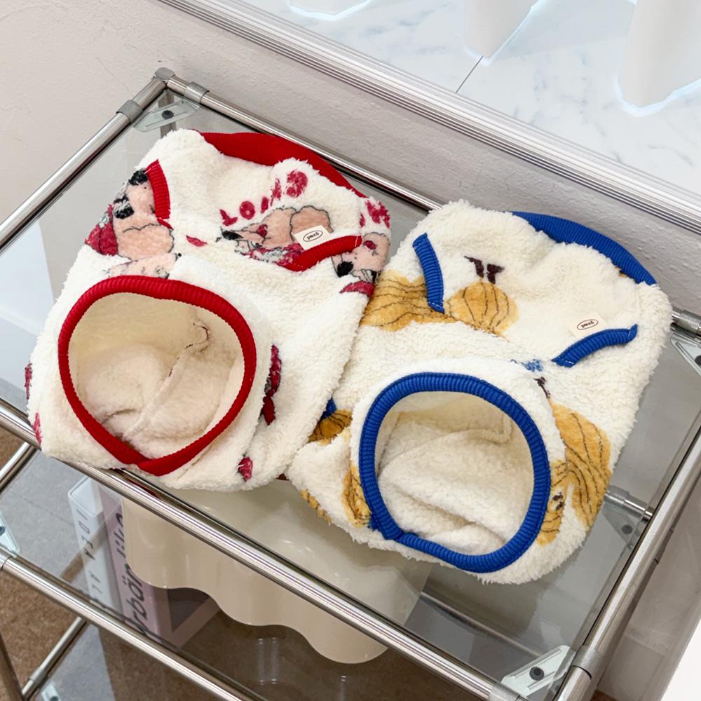 Playful Sherpa Hoodie, S-2XL, Small Dog Clothes, Dog Winter Cozy Outfit, Dog Jacket, Gift for Furry Friends, NKPUP - NKpup