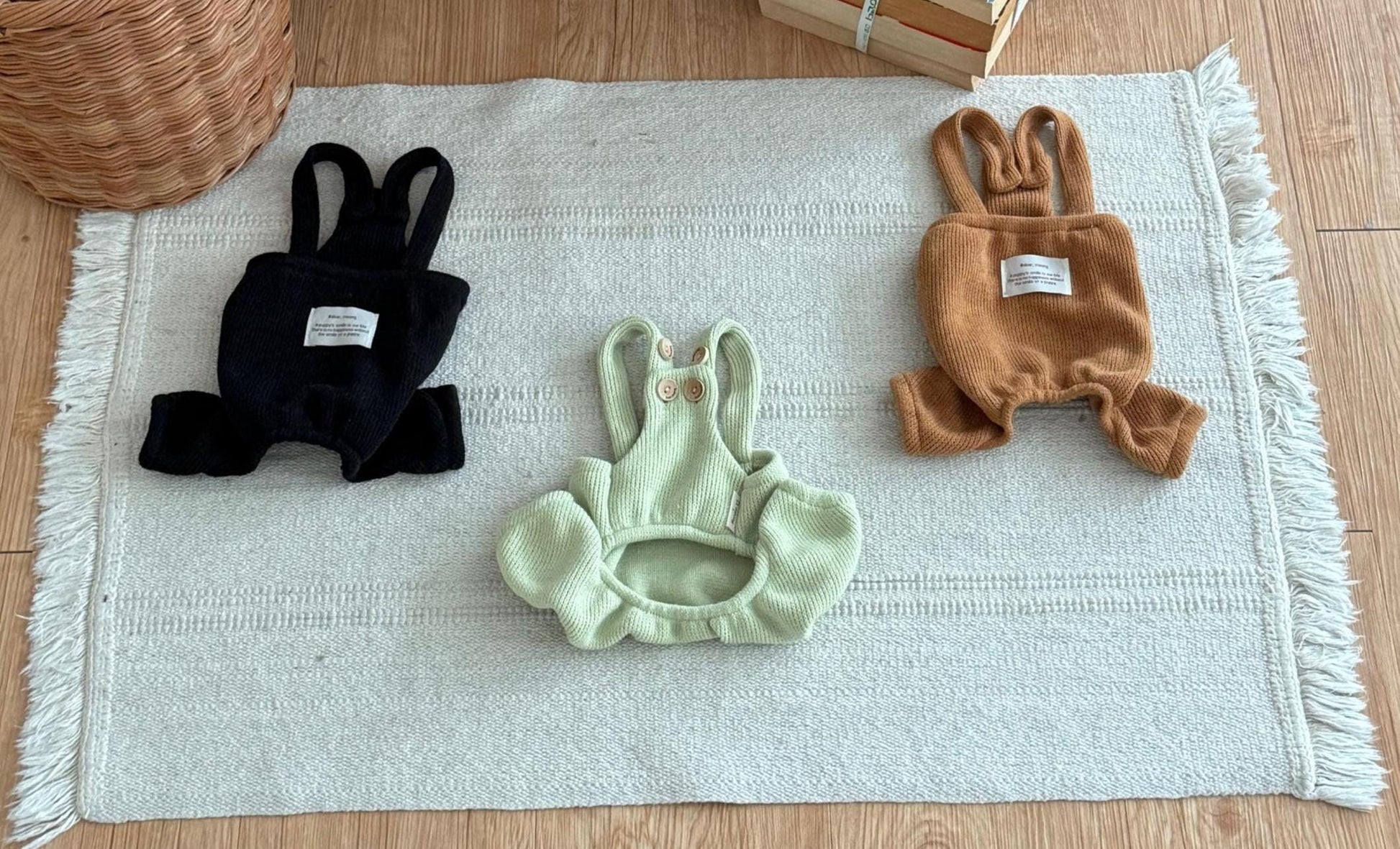 Cozy Knit Overalls, S-2XL, Pet Pants, Dog Jumpsuit, Pet Clothing, Dog Coat, Dog Winter Outfit, Dog Fashion, Dog Apparel, Pet Clothing - NKpup