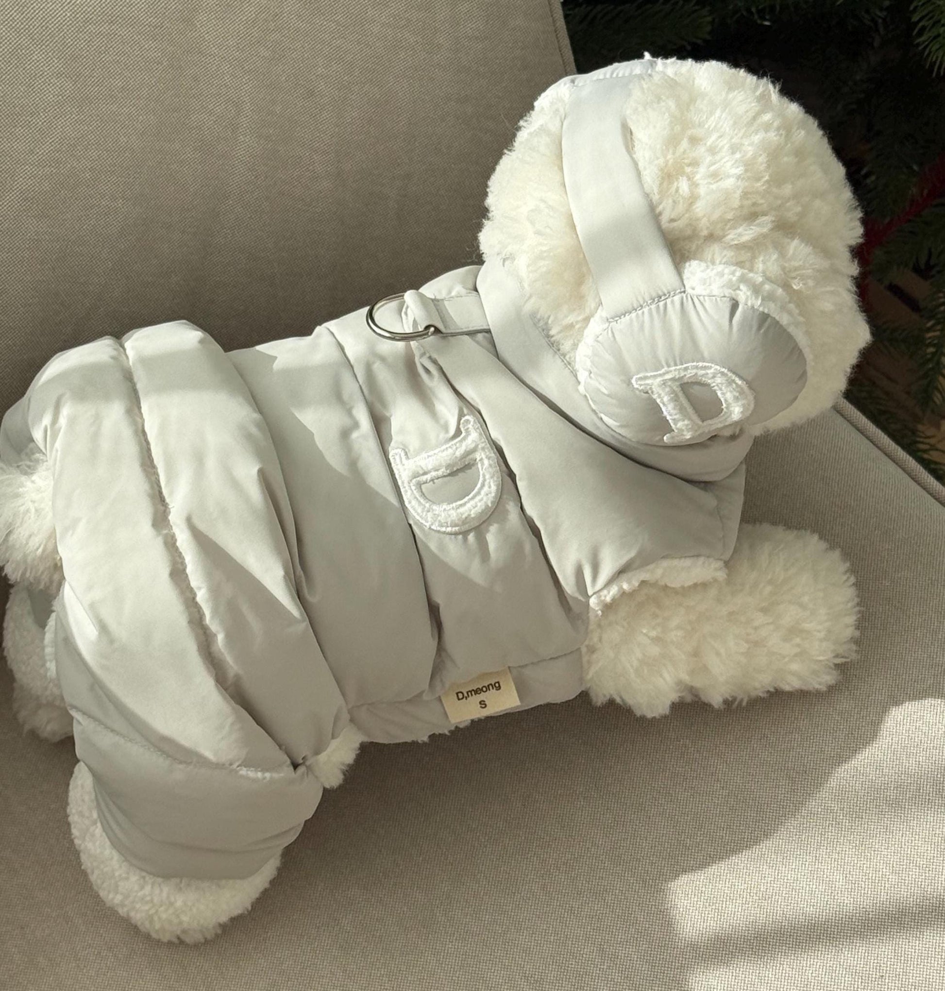Pastel Down Overall, S-2XL, Dog Puffer, Dog Jumpsuit, Pet Clothing, Dog Coat, Dog Winter Top, Dog Apparel, Pet Clothing - NKpup