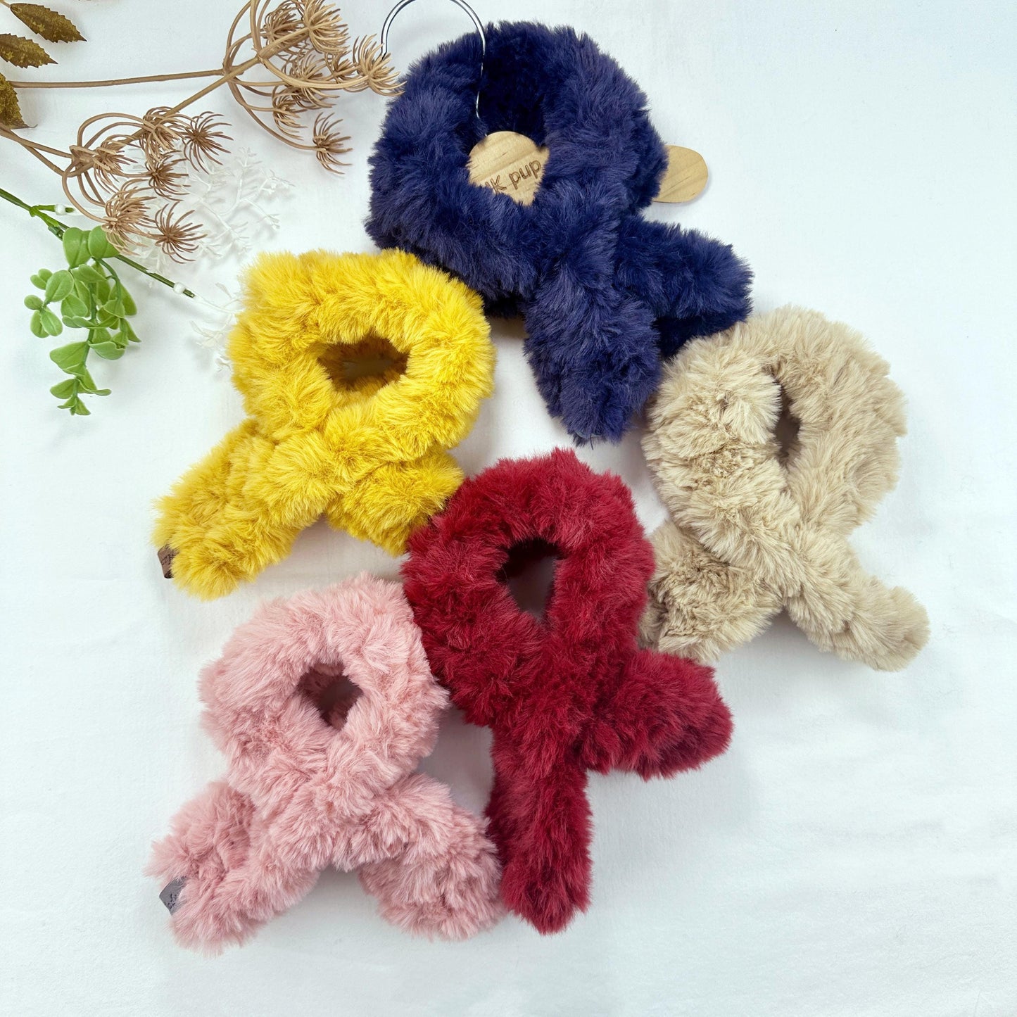 Fluffy Winter Scarf, S,L, Dog Cape, Pet Neckwear, Dog Neck Warmer, Pet Clothing, Pet Accessory, Dog Fashion, Dog Apparel, Pet Clothing - NKpup