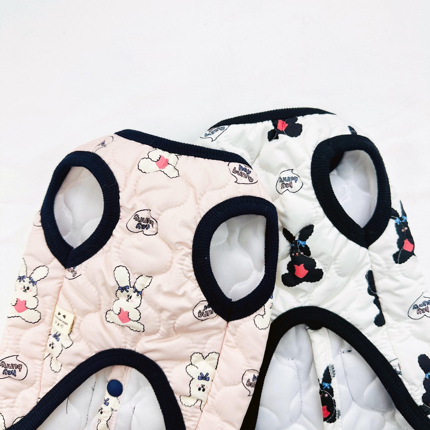 Bunny Quilted Vest, XS-3XL, Small Dog Clothes, Dog Vest, Dog Outer, Small Dog Fashion, NKPUP - NKpup