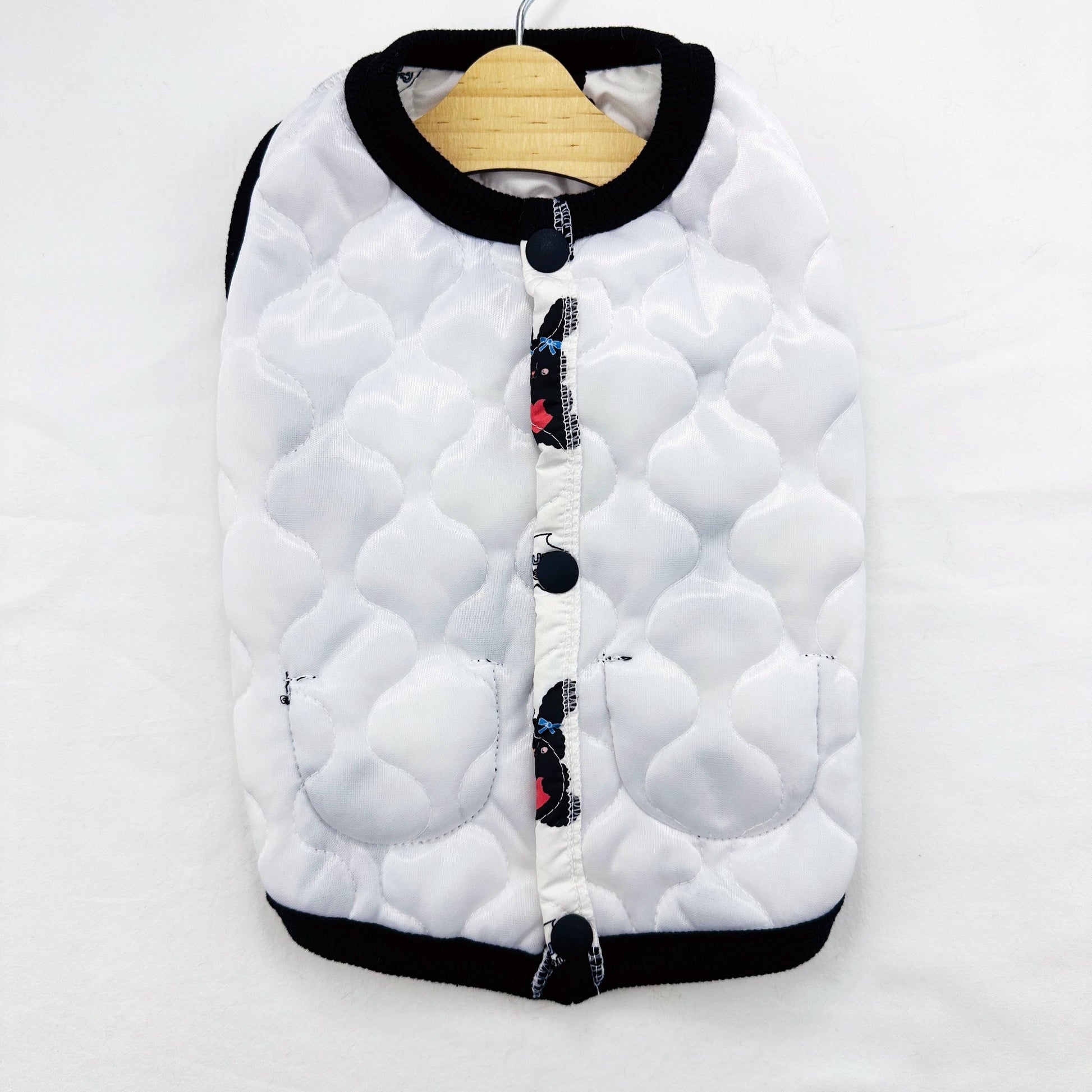 Bunny Quilted Vest, XS-3XL, Small Dog Clothes, Dog Vest, Dog Outer, Small Dog Fashion, NKPUP - NKpup