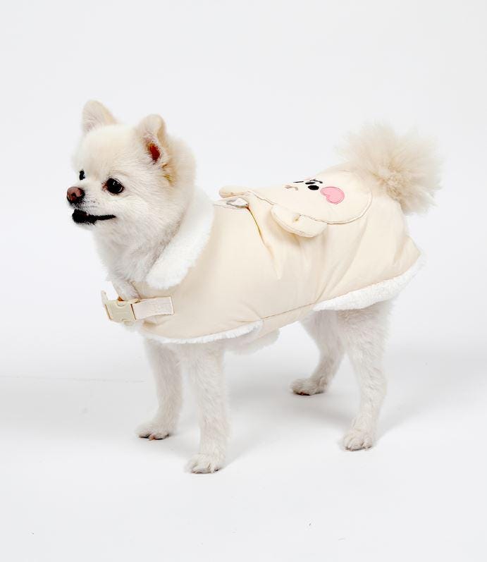 Lightweight Harness Padded Dog Jacket, D-Ring, Water-Resistant Nylon - NKpup