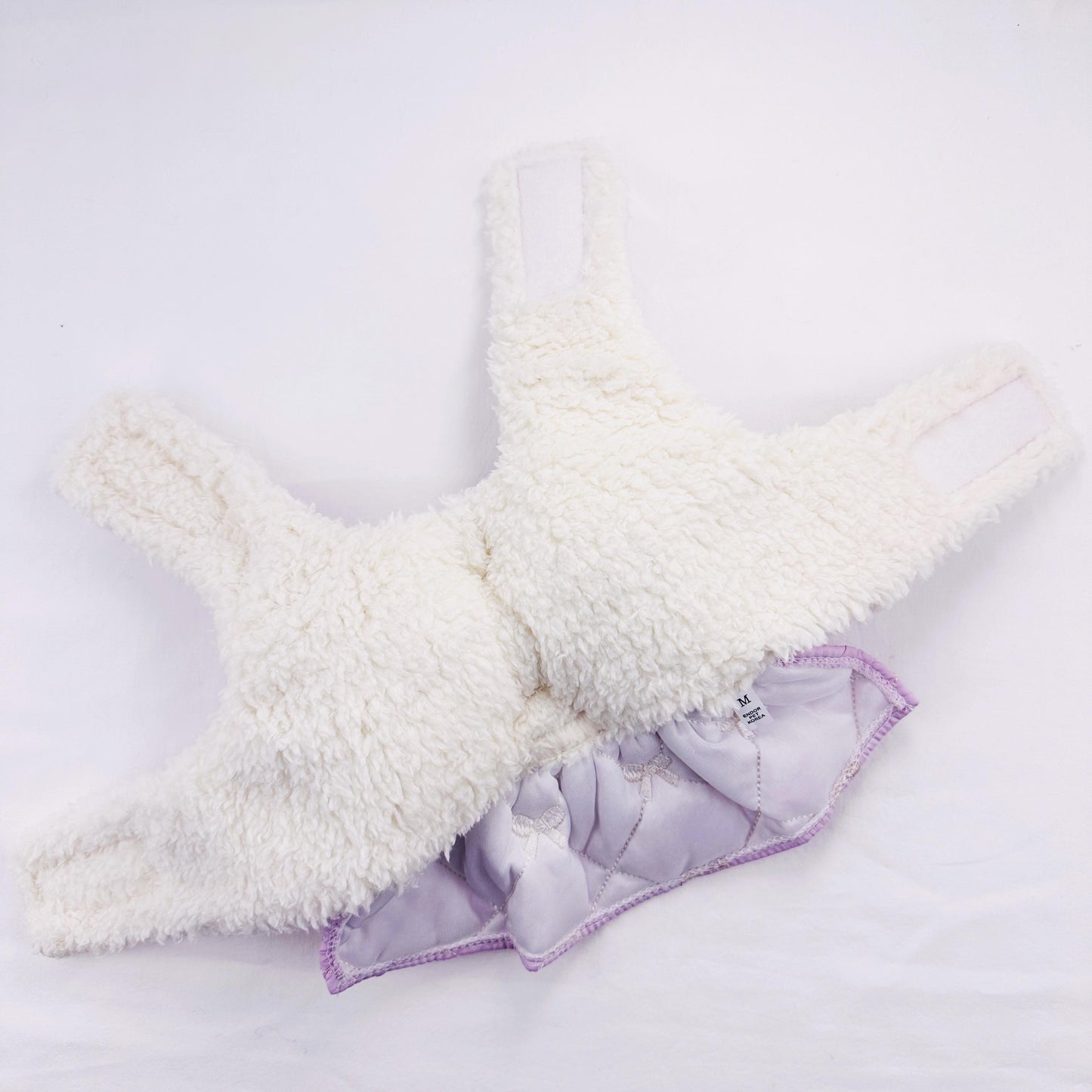 Bow Padded Harness Vest, S-XL, Small Dog Clothes, Soft Dog Fleece, Pet Outfit, Dog Knit, NKPUP - NKpup