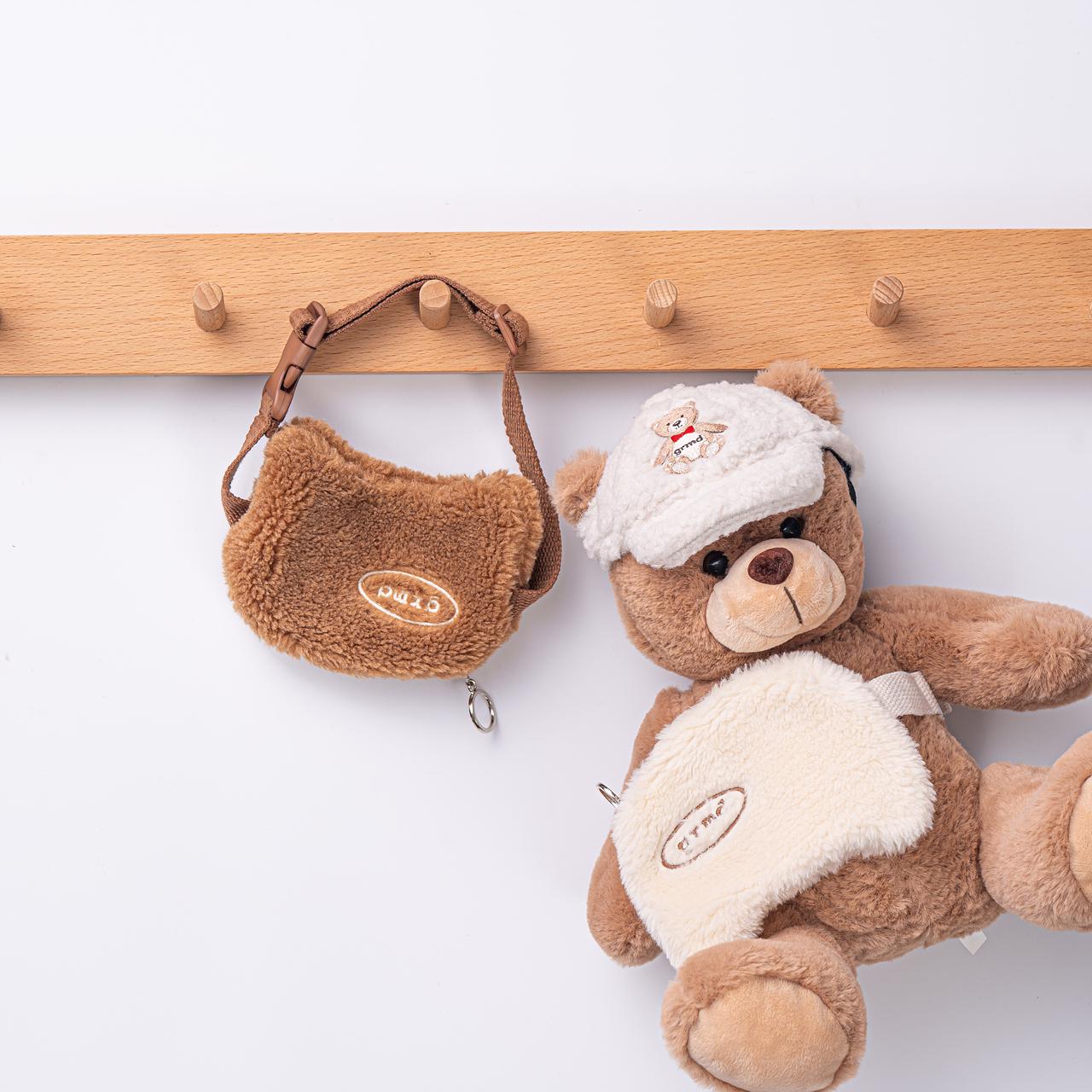 Teddy Fleece Belt Bag, S-L, Accessories for Dog, Dog Bag, Pet Outdoor Accessories, Pet Accessory, Dog Fashion, Dog Apparel, Pet Clothing - NKpup