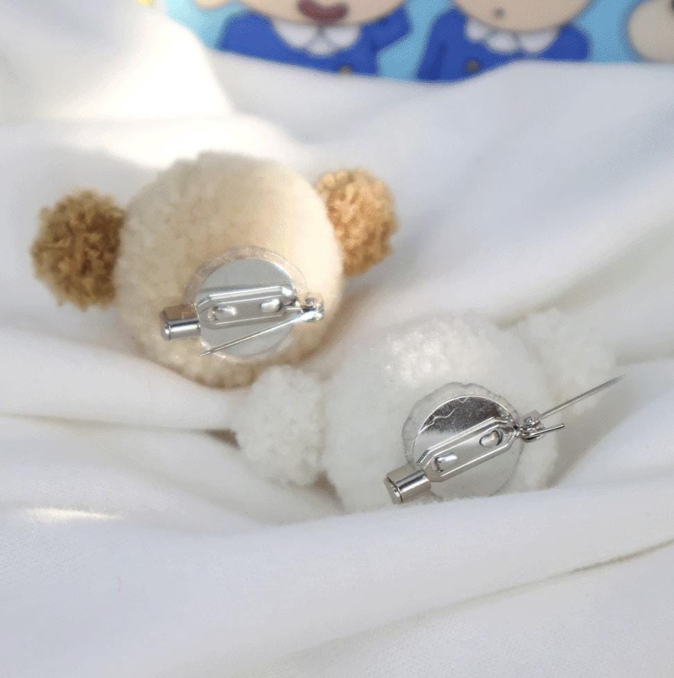 Teddy Bear Brooch, Small Dog Brooch, Pet Accessories, Small Dog Brooch, Pet Accessory, Dog Fashion, Dog Apparel, Pet Clothing - NKpup