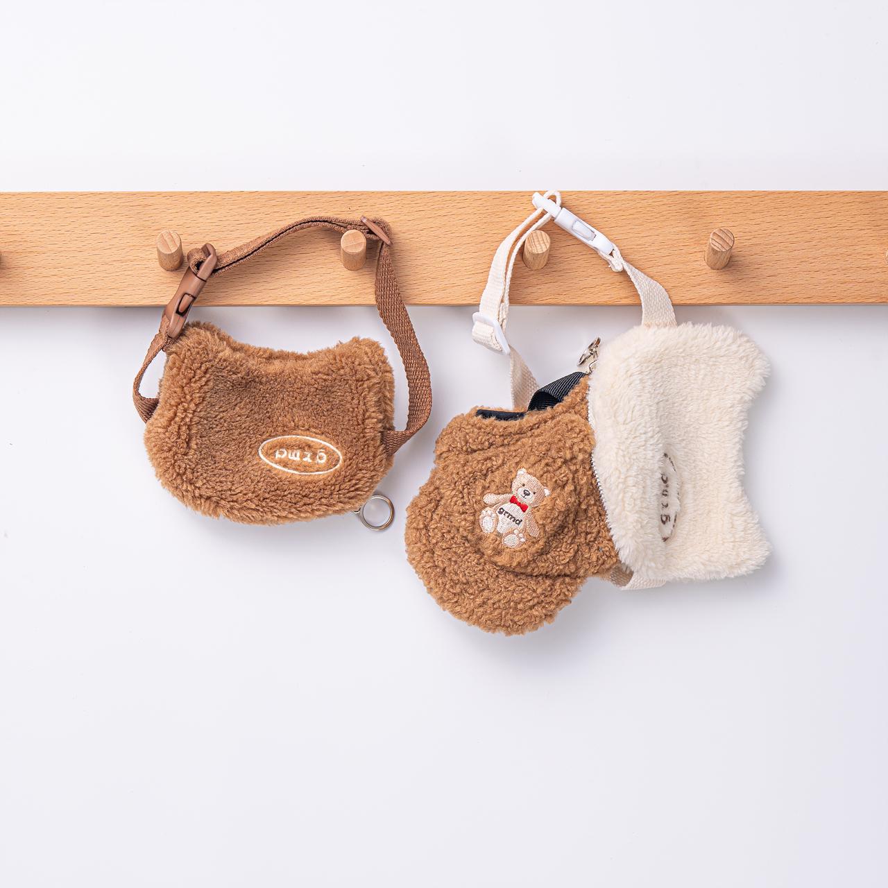 Teddy Fleece Belt Bag, S-L, Accessories for Dog, Dog Bag, Pet Outdoor Accessories, Pet Accessory, Dog Fashion, Dog Apparel, Pet Clothing - NKpup