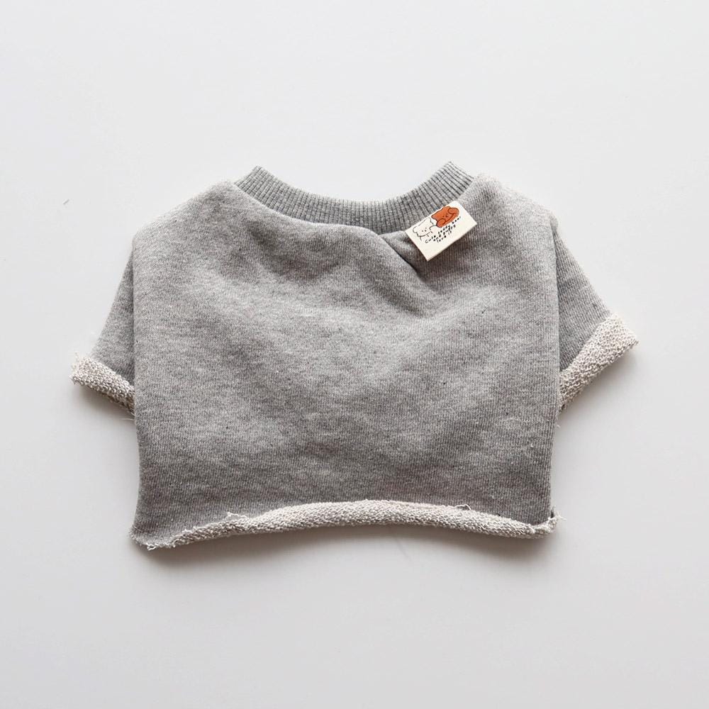 Casual Crop Sweatshirt, S-XL, Pet Clothing, Dog-Tee, Dog check-shirt, Dog Top, Dog Clothing, Dog Fashion, Dog Long sleeves - NKpup