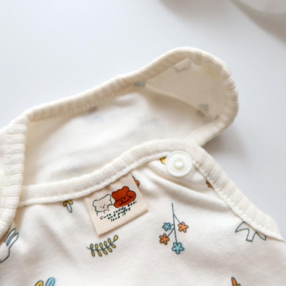 Organic Garden Print Top, S-XL, Pajama Pet, Dog Vest or Jumpsuit, Small Dog Clothes, Dog Outfit, NKPUP - NKpup