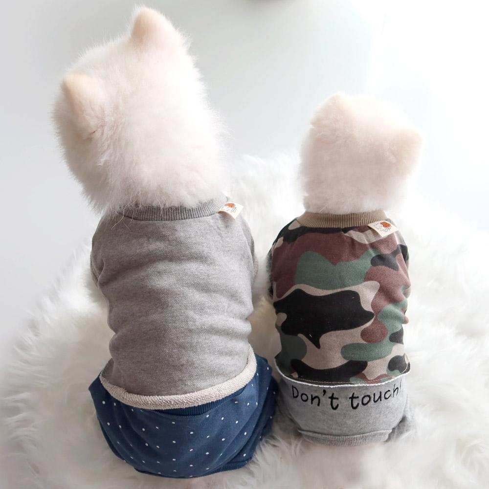 Casual Crop Sweatshirt, S-XL, Pet Clothing, Dog-Tee, Dog check-shirt, Dog Top, Dog Clothing, Dog Fashion, Dog Long sleeves - NKpup