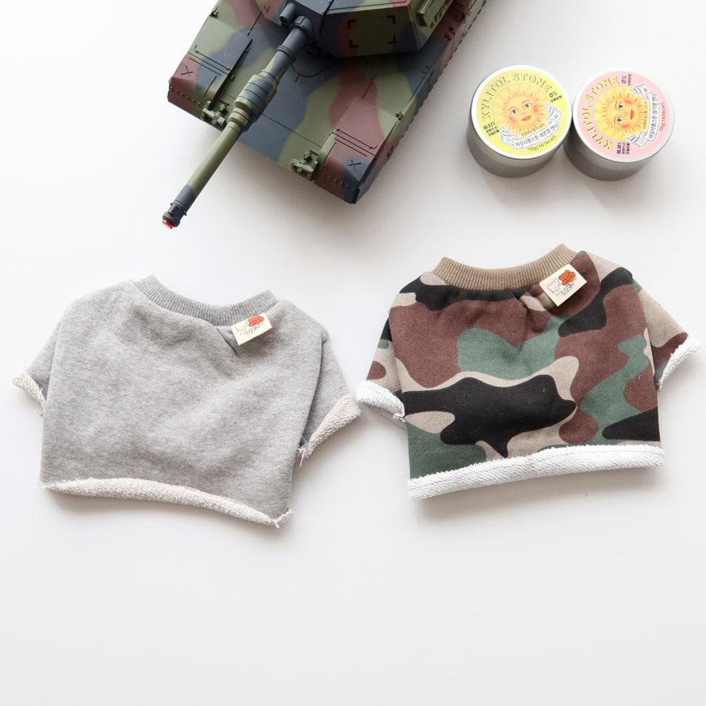 Casual Crop Sweatshirt, S-XL, Pet Clothing, Dog-Tee, Dog check-shirt, Dog Top, Dog Clothing, Dog Fashion, Dog Long sleeves - NKpup