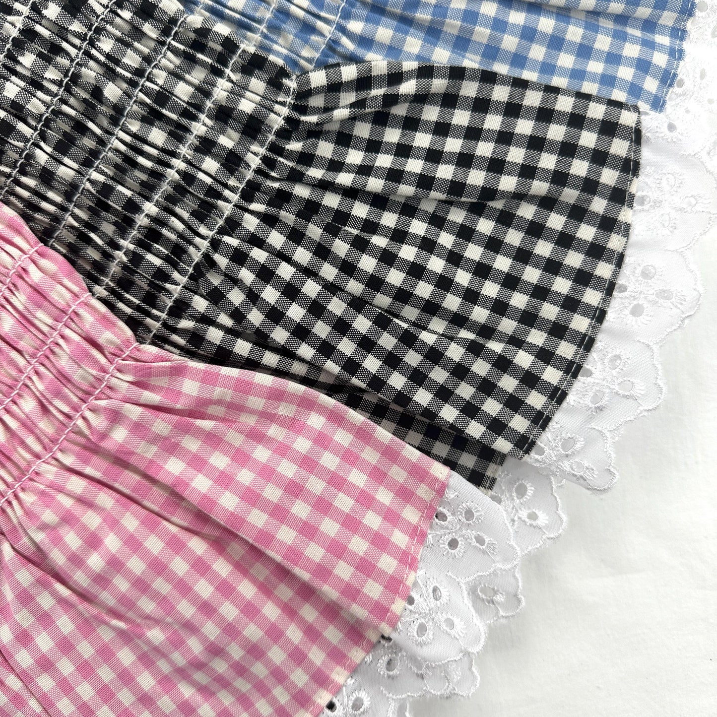 Gingham Lace Dress, S-XL, Dog dress, Dog Top, Dog Clothing, Small Dog Clothes, NKPUP - NKpup
