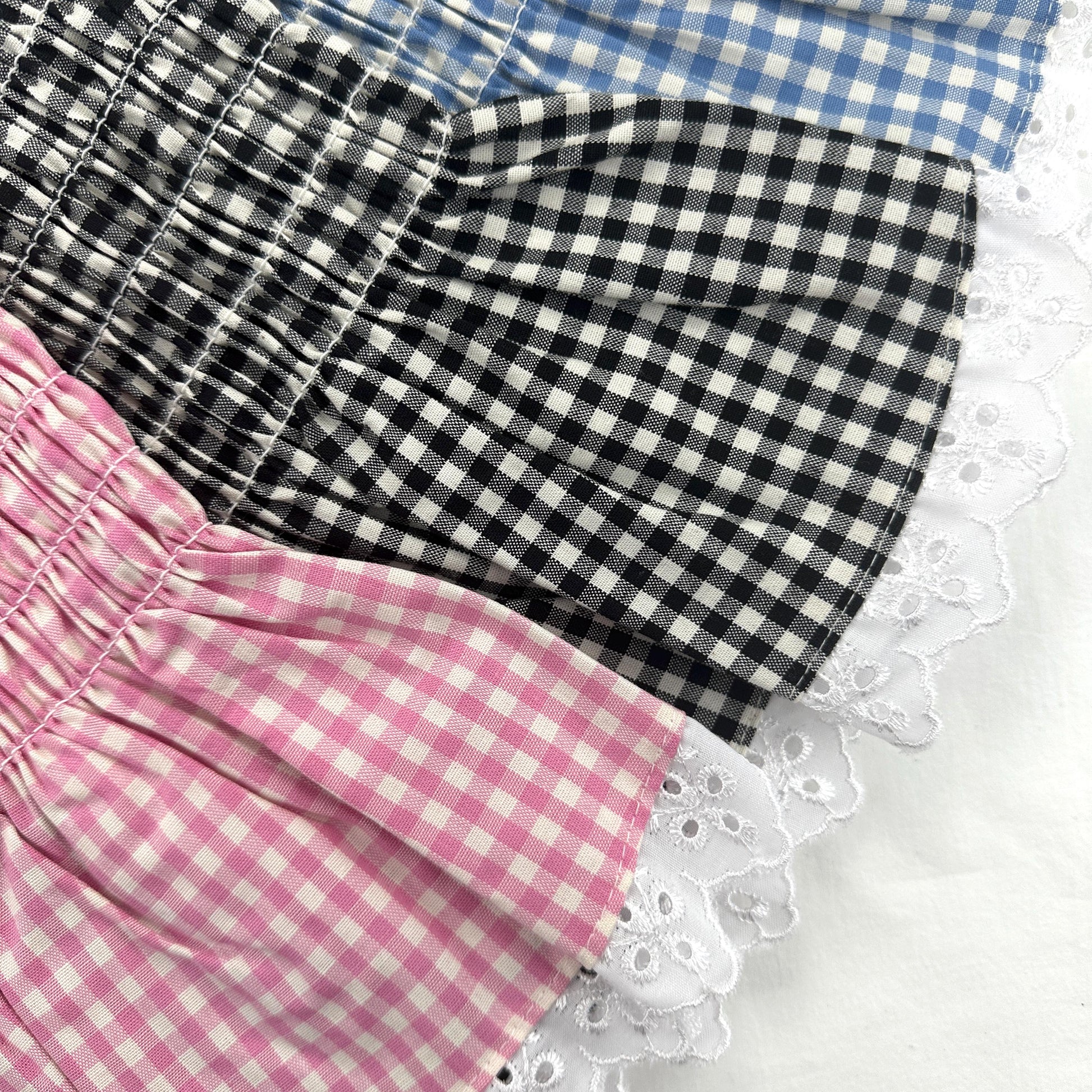 Gingham Lace Dress, S-XL, Dog dress, Dog Top, Dog Clothing, Small Dog Clothes, NKPUP - NKpup