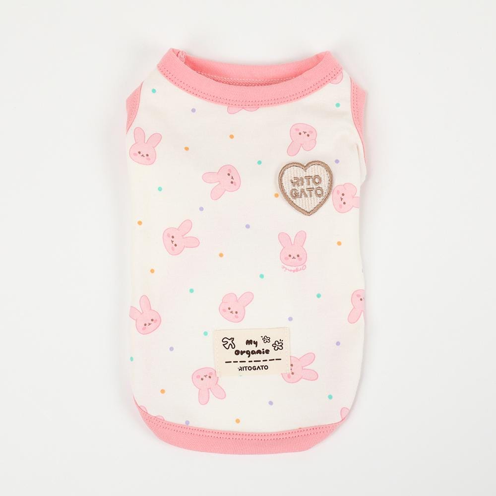 Organic Cotton Dog Tank Top, lightweight Top, Seven Prints - NKpup